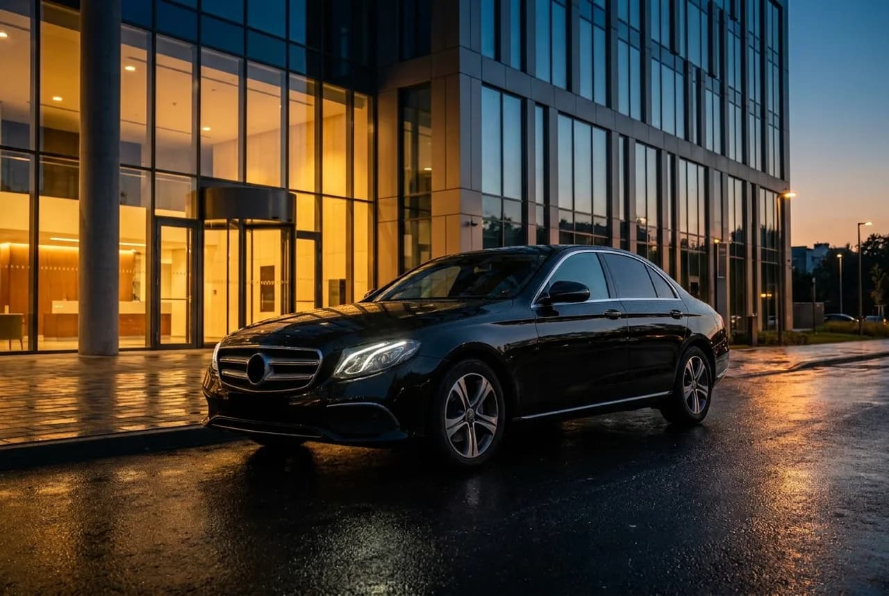 EXECUTIVE SEDAN · 2023–2024 · BLACK · CHAUFFEURED